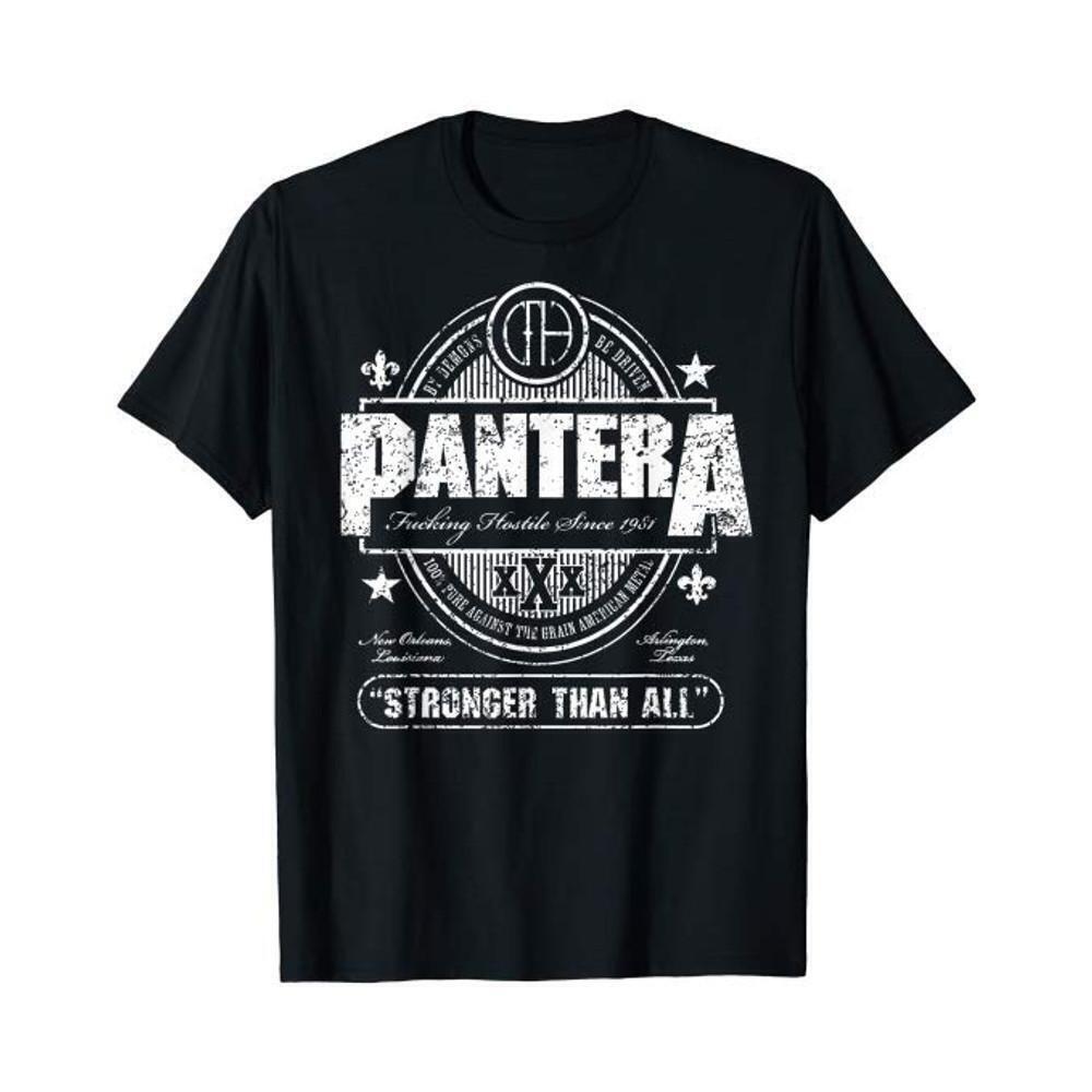Pantera Stronger Than All Beer Mat T Shirt